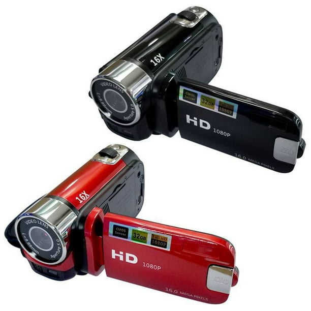  Mini cámara digital HD, cámara compacta para adolescentes de  2.4 pulgadas, herramienta de video de bolsillo perfecta, 16MP 720P 30FPS 4X  Zoom Excelente calidad de imagen de cámara videocámara (negro) 