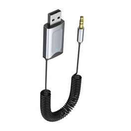 Receptor Bluetooth 5.0 Adaptador Bluetooth Mini portátil RCA y 3.5 mm AUX  Dispositivos de audio Bluetooth para Altavoces con cable Sistema de so  Macarena Adaptador de audio auxiliar