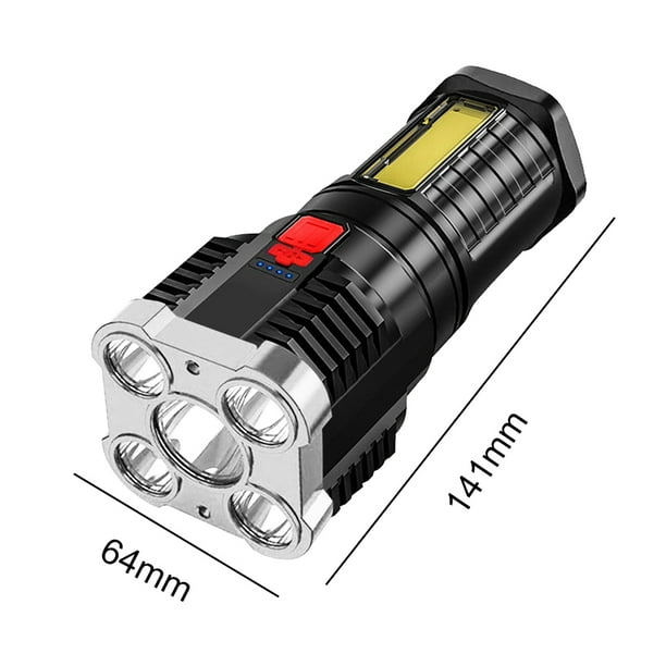 1/2pcs USB Recargable Bombillas LED, Luces De Linterna Portátil Para  Emergencias Al Aire Libre, Camping Y Pesca