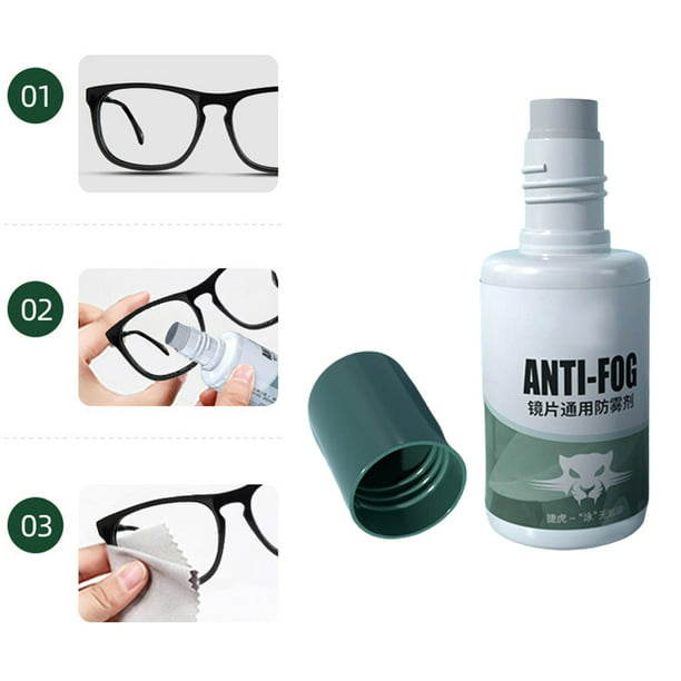 YMY Limpiador de lentes antivaho. Paño de gafas de alta calidad  reutilizable de fibra nano superfina y antiempañamiento para evitar el  empañamiento de