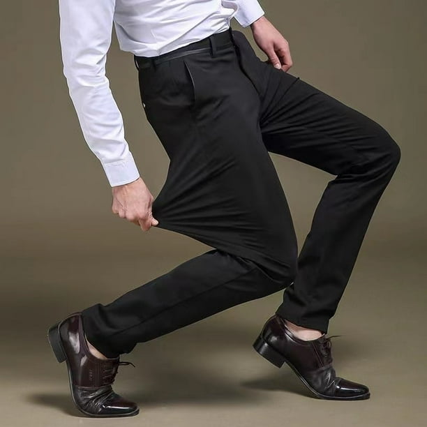 Pantalones Ajustables formales para Mujer con Cinturón Recto