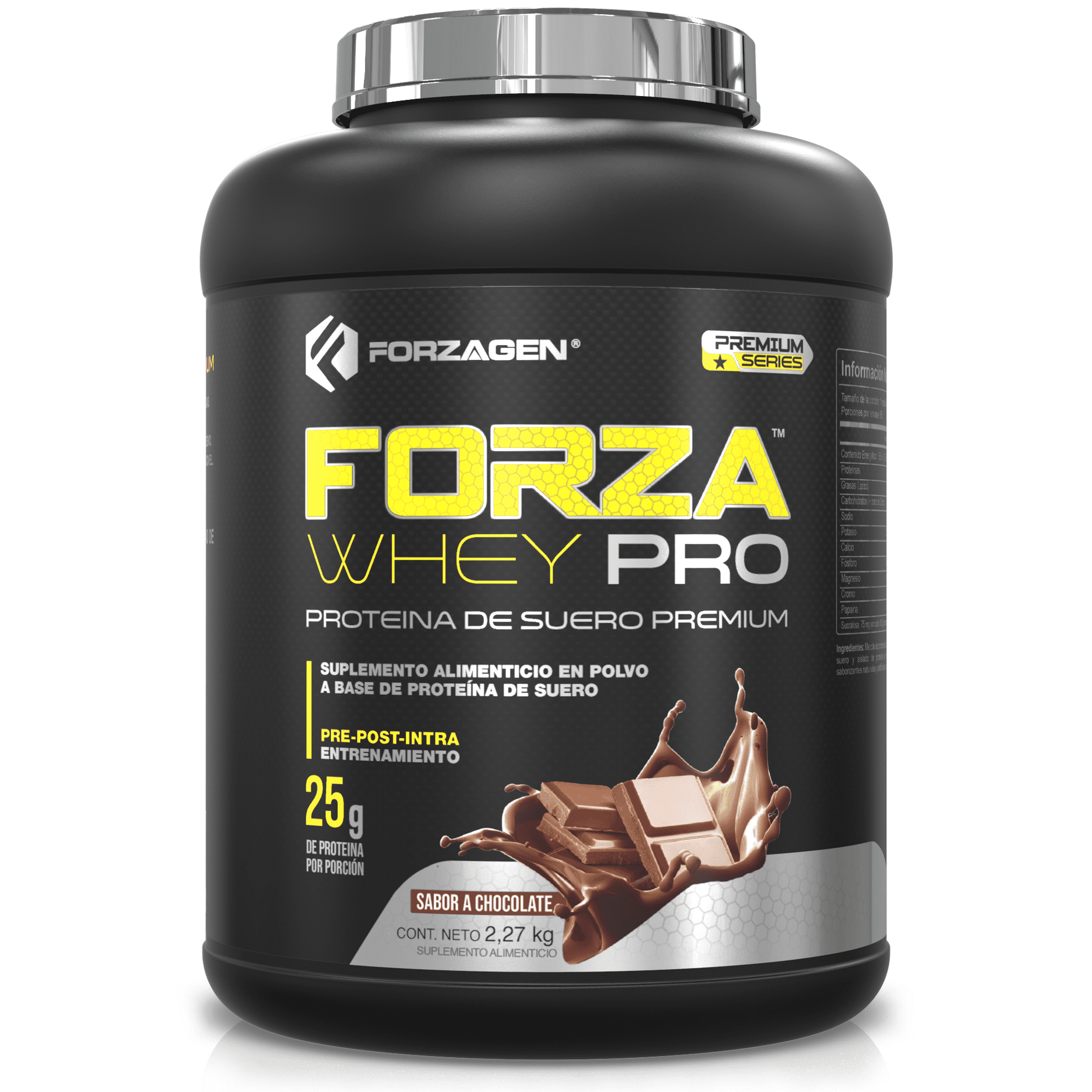 Proteina de Suero de Leche Forzawhey Pro Forzagen 5lb Chocolate Forzagen  Forzawhey-Pro 5lb
