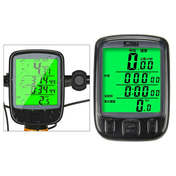 Velocímetro y odómetro inalámbrico para bicicleta con pantalla LCD DINOKA –  PstExpress – Panamá