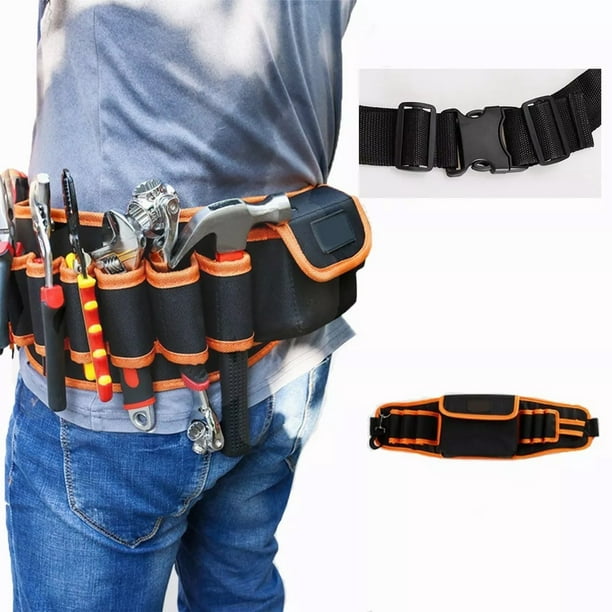 Hilitand Bolsa de herramientas de cintura Cinturón de cintura Práctico  soporte de almacenamiento de herramientas para técnico mecánico electricista