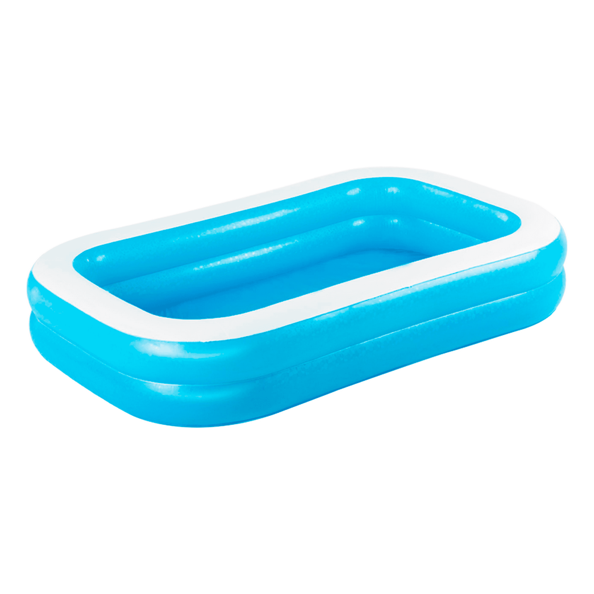 Alberca inflable infantil bestway rectangular azul 262x175x51 cm