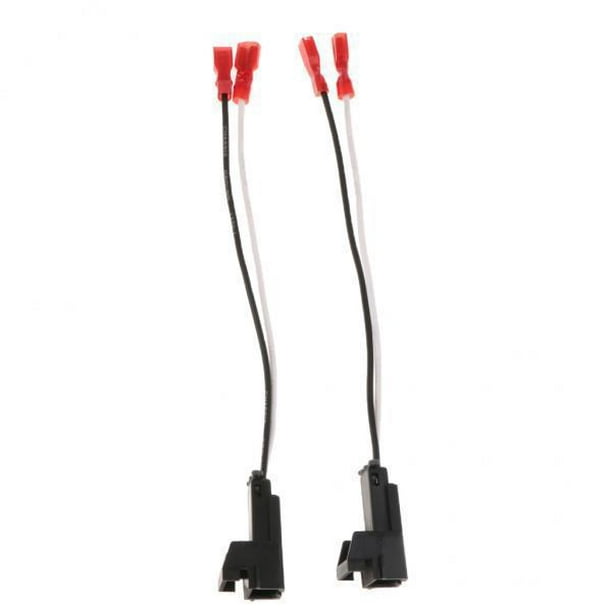 Adaptador de arnés de cableado de cable de de audio para automóvil para  99-15 Baoblaze Conectores de conector de altavoz Cable