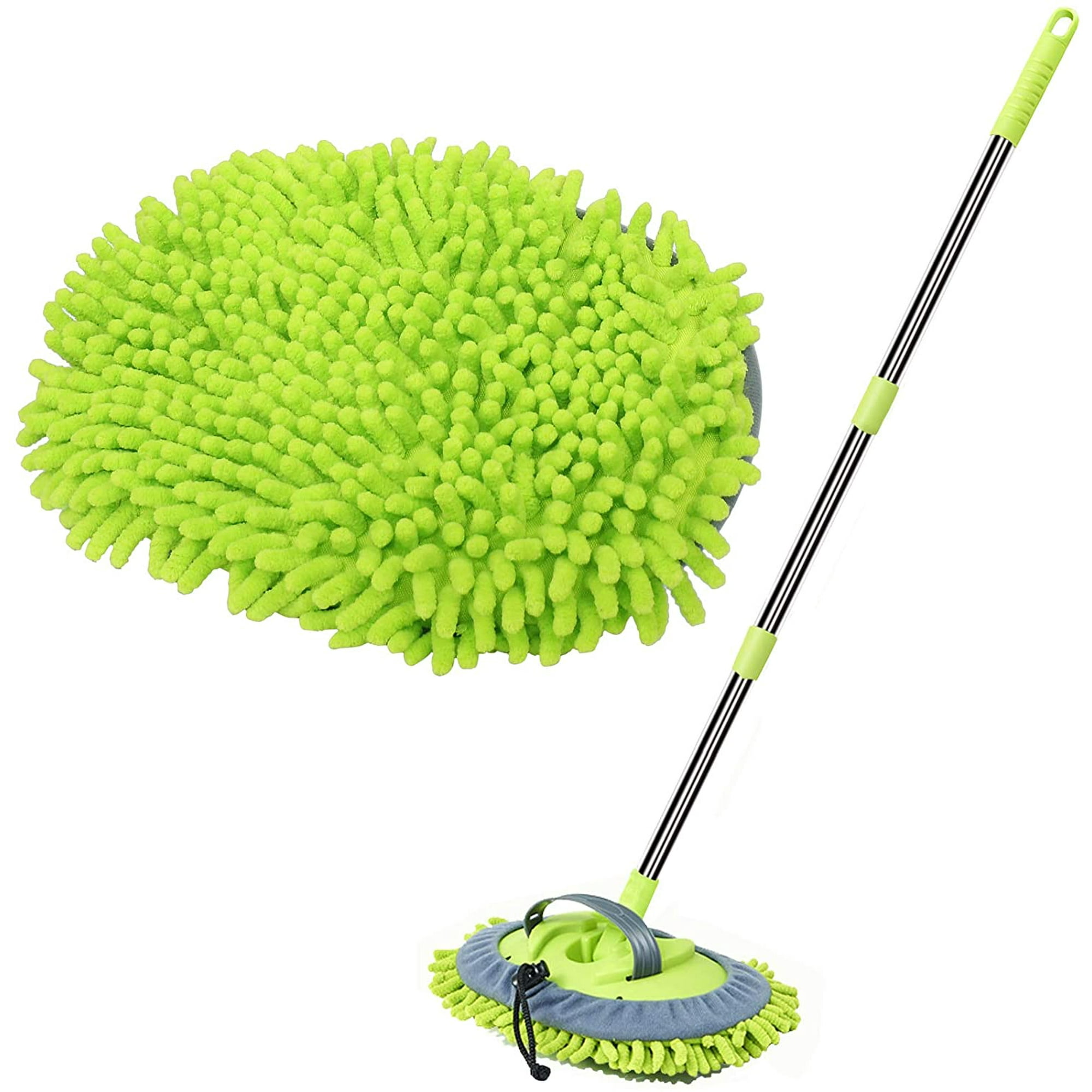 Comprar Cepillos de lavado de coches de microfibra con mango ajustable  cepillo de limpieza de coche escalable cuidado lavadora limpia