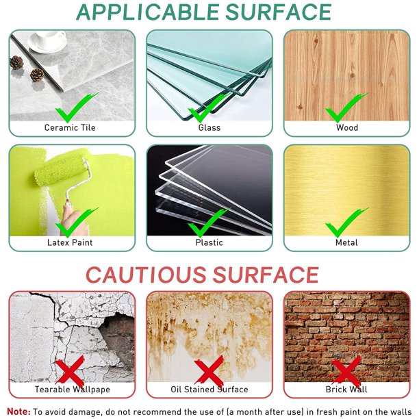 Cinta de doble cara resistente, 0.39 pulgadas x 10 pies, cinta de montaje  fuerte adhesiva de doble cara, cinta de espuma impermeable para tira de luz