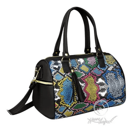  Desigual Mochila de PU para mujer, Mediana, M, Negro