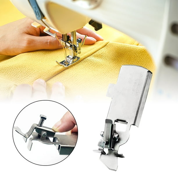 Guía de costura magnética, localizador de bordes, prensatelas para máquina  de coser, dobladillo