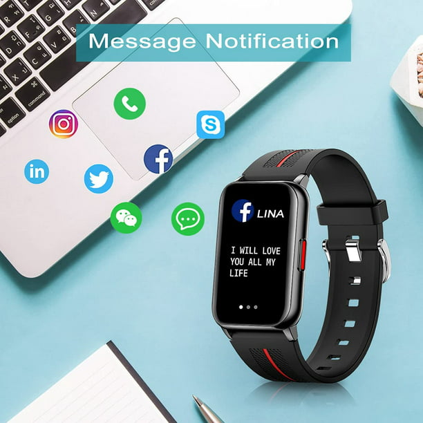 Reloj inteligente para mujer, rastreador de actividad física para teléfonos  Android iOS Levamdar CZDZ-HY135-1