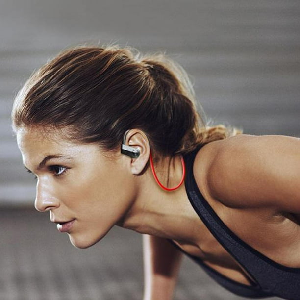 Auriculares Inalámbricos Bluetooth Sport Running Auriculares Auriculares  Con Micrófono Negro Sunnimix Auriculares deportivos para correr