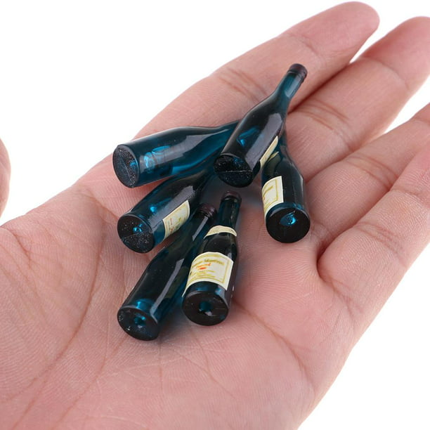 2 piezas Mini botella de alcohol accesorios de Sunnimix Botellas