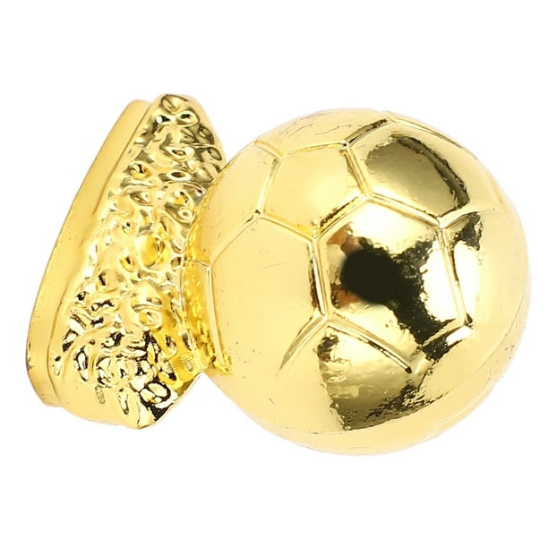 Trofeo de estrella de fútbol con bola de fútbol 3D personalizable – Premio  de fútbol dorado – 8 pulgadas de altura