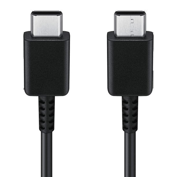 Chargeur USB-C 25W + Câble Nylon USB-C vers USB-C Gris 1M pour