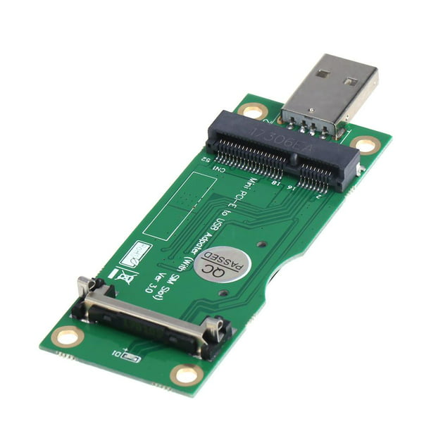 Adaptador Mini adaptador PCI-E con ranura para tarjeta SIM para tarjeta GPS  3G/4G WWAN LTE WLAN CDMA Likrtyny Para estrenar