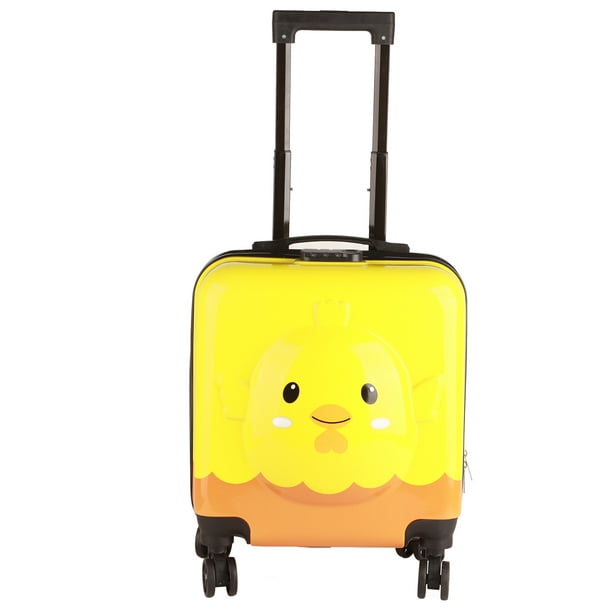  HADUO Maleta para niños nuevo animal de 18.0 in maleta de  estudiante León 3D maleta niña embarque-amarillo estrella oso