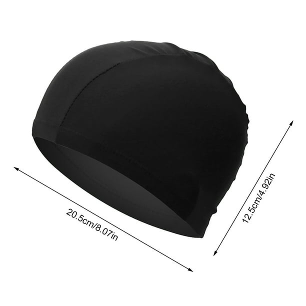 Gorra de baño,Gorro de natación Gorro de natación Unisex Mujer Hombre  Elástico,Gorras cómodas,transpirables y ligeras de nailon.,Cubierta para la  cabeza para deportes acuáticos de secado DYNWAVEMX Gorra de baño