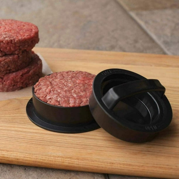 Prensa para hacer hamburguesas, molde para cortar carne picada, croquetas,  herramienta de cocina, accesorios para comedor, 12CM - AliExpress