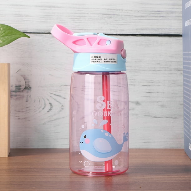 Botella de agua de 480ML para niños, termo para niños, taza con