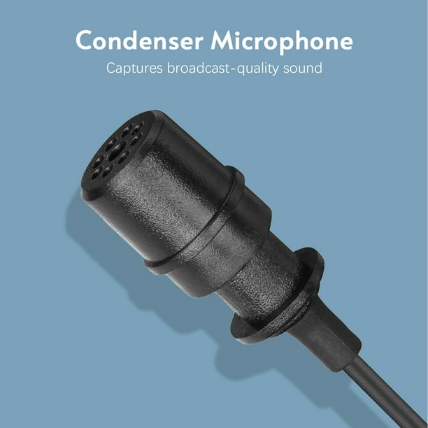 Micrófono De Solapa Conector 3.5mm Omnidireccional Dblue