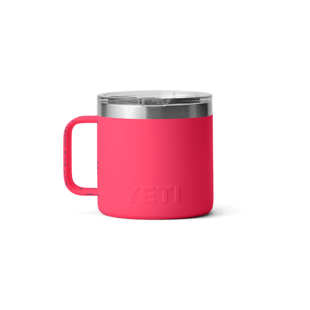  YETI Rambler - Taza apilable de acero inoxidable con tapa  MagSlider, 10 onzas, color rosa Bimini : Hogar y Cocina