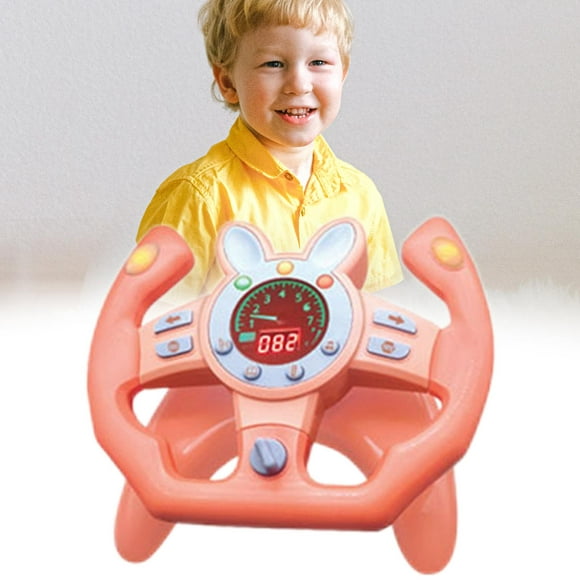 juguetes de volante juguete de conducción de automóviles kilómetro digital de conducción simulada para y niñas conocimiento del tráfico con  forma de baoblaze volante simulado