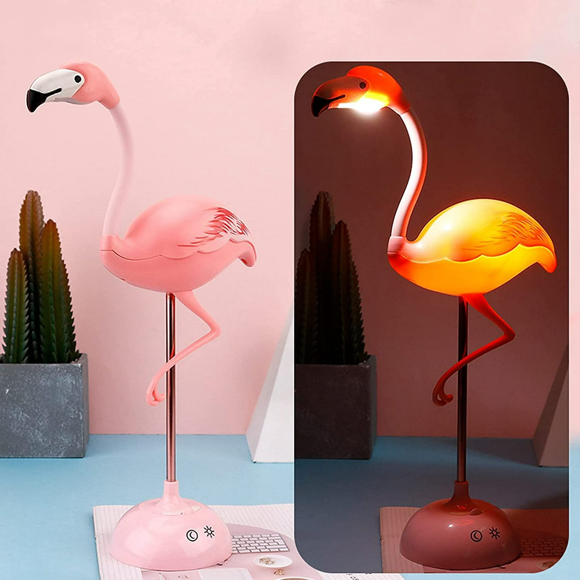 Lámpara para niños, lámpara de escritorio LED para niños, bonita lámpara de  gato kawaii, accesorios de escritorio flexible, cuello de cisne para el