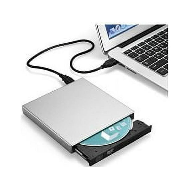 Lector DVD CD-Rom portatil. Conexión USB