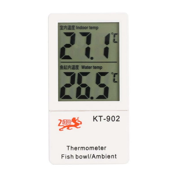Termómetro digital, acuario, peceras, termómetro interior, termómetro  interior, mejore su experiencia