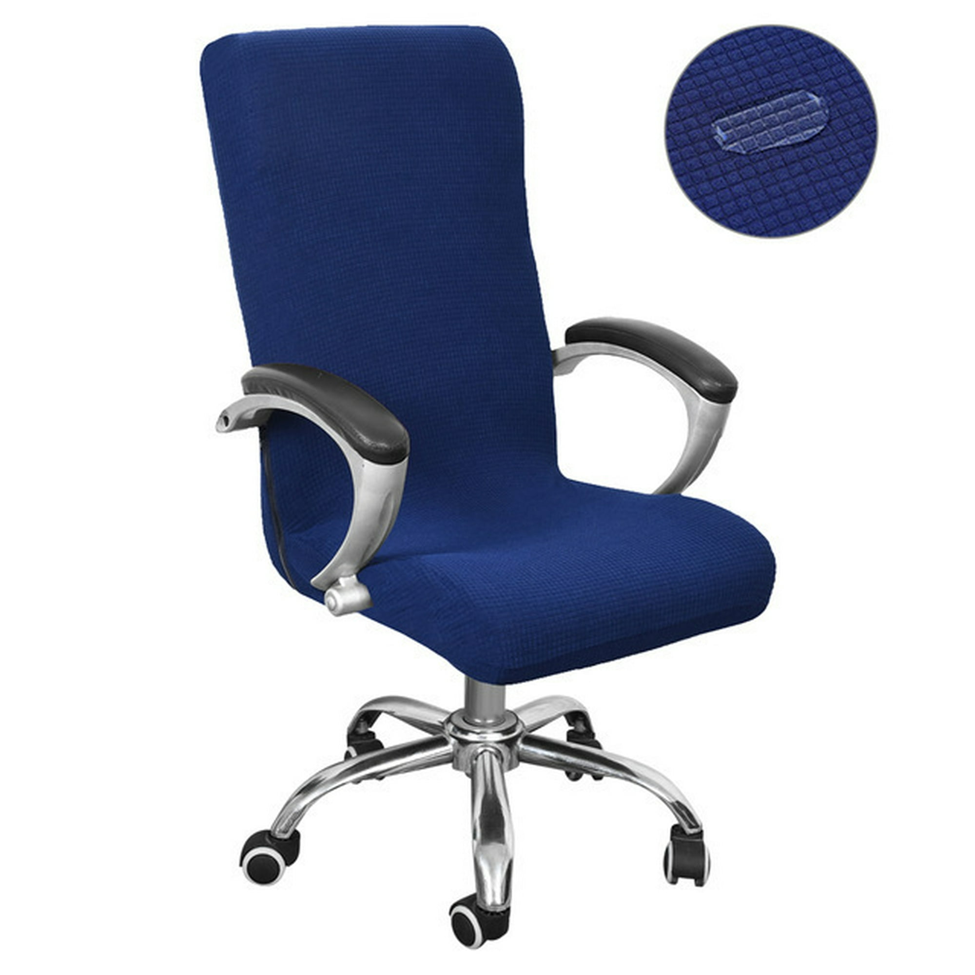 Funda para silla de oficina Universal elástica de microfibra lavable funda  para silla de oficina fundas elásticas para sillón cómoda silla ejecutiva  JM