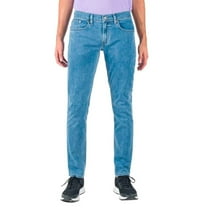 Pantalón de mezclilla stretch John Silver Corte skinny Color azul claro  blinch