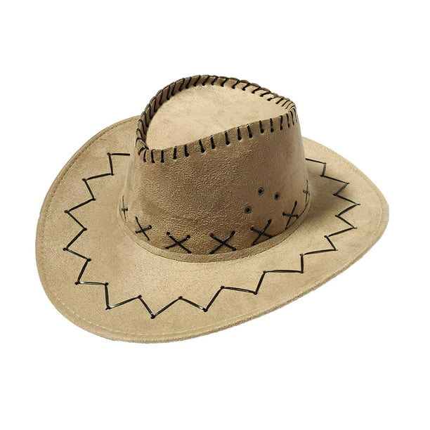 Sombrero de vaquero occidental plegable Derby Panamá Fedora Gorras