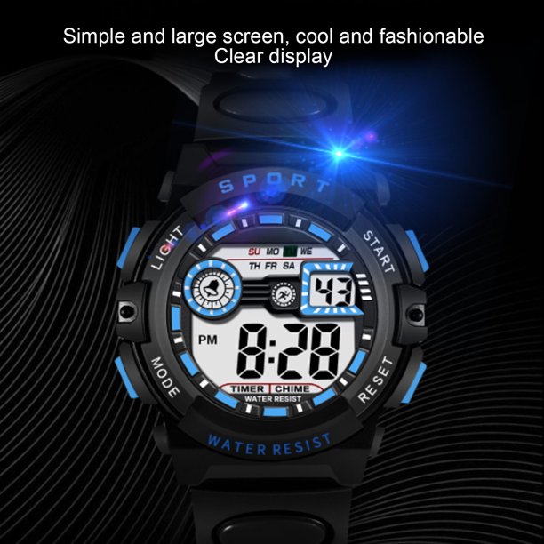 Reloj digital deportivo para hombre - Se ve cool