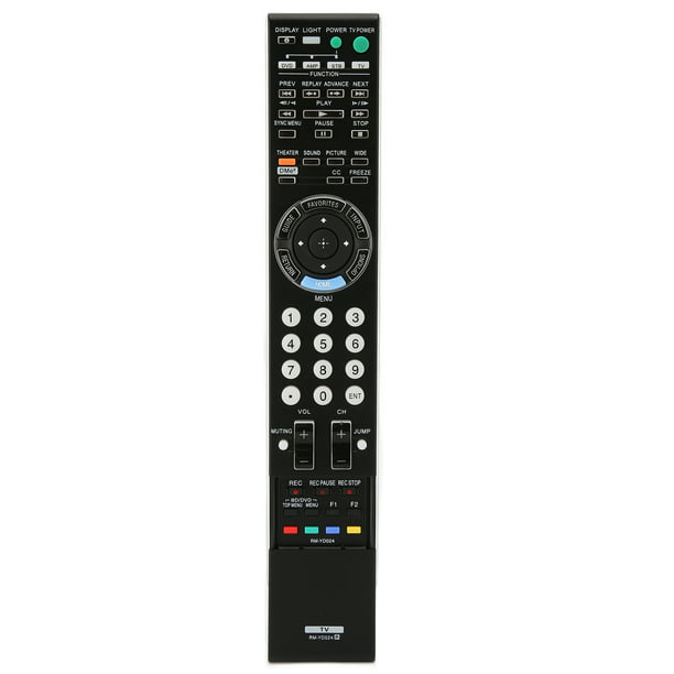Accesorios para Sony T, RMYD024 TV Control remoto Reemplazo Mando a  distancia para Sony TV Control remoto para Sony TV Multifuncional
