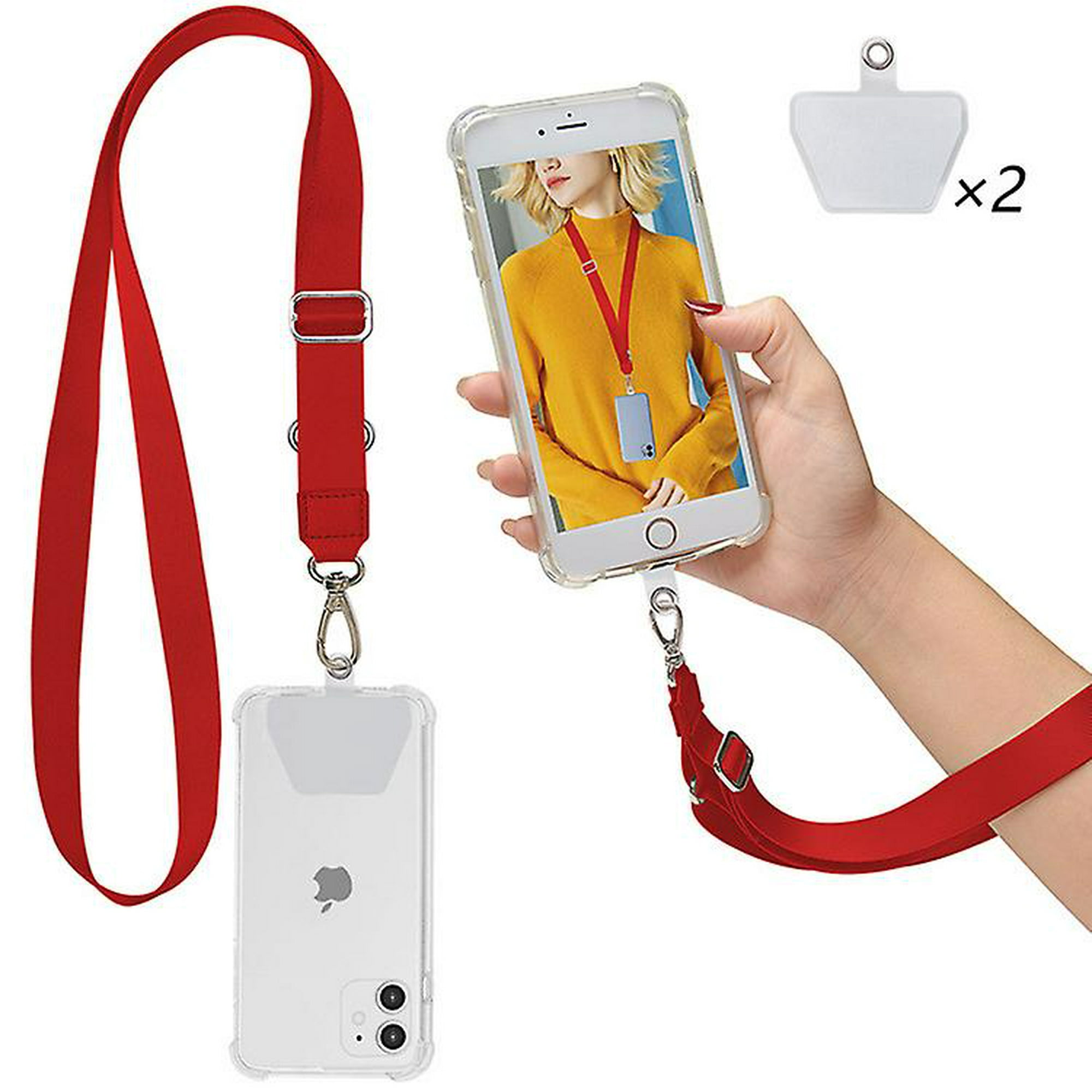 Cordón para llevar teléfono celular + soporte de cuello 2 y protector de  teléfono 2