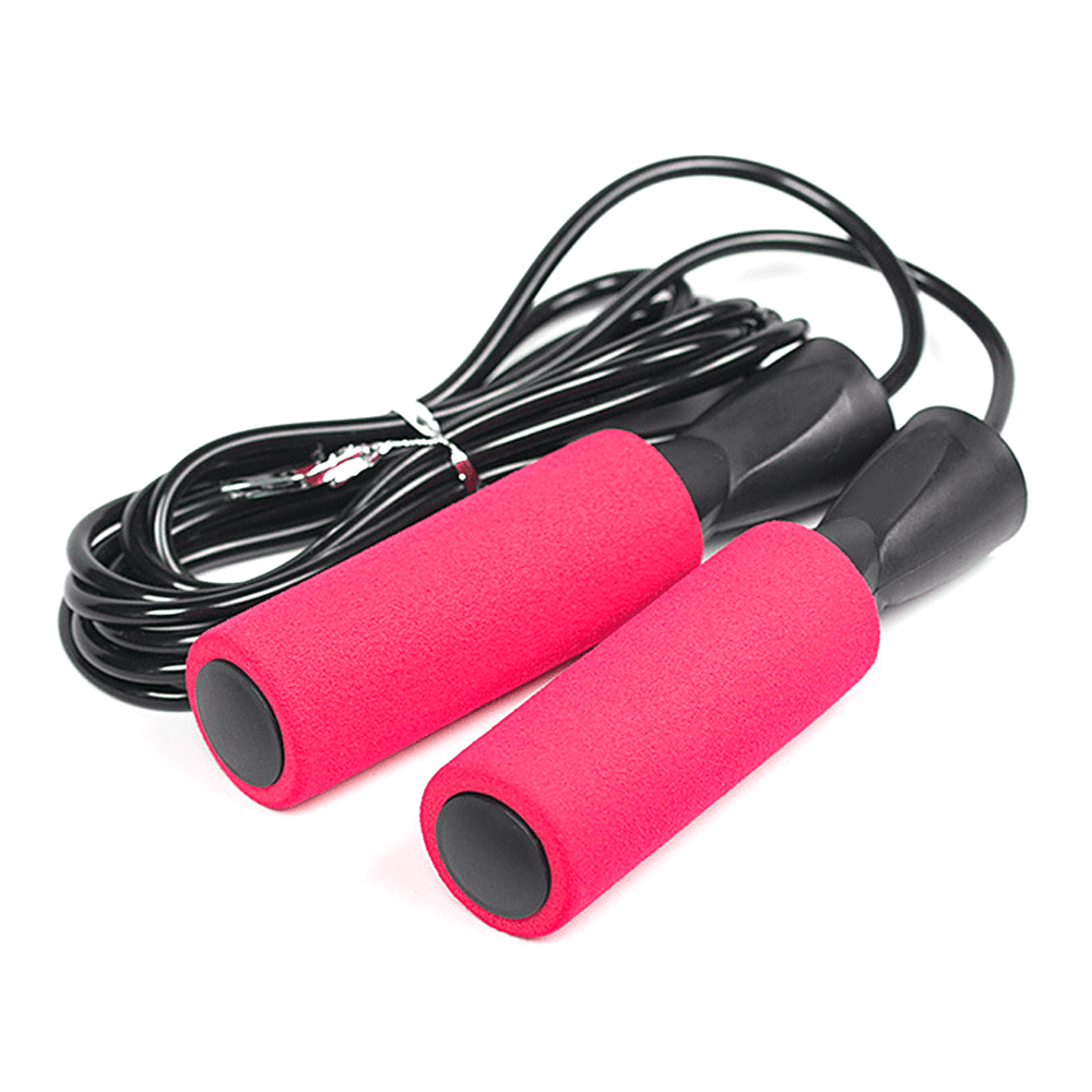 AYARA Cuerda Para Saltar Premium De 2,4 Metros De Longitud Ajustable, Con Cable De Acero Y Mango De Polipropileno, Ideal Para Fitness, Cardio, Gimnasio Y Ejercicio En Casa, Color Negro - Foto 5