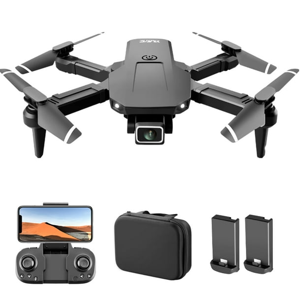 S68 RC Drone con cámara 4K Wifi FPV Cámara dual Drone Mini Quadcopter de  juguete plegable para niños Abanopi Cámaras duales 4K 2 baterías