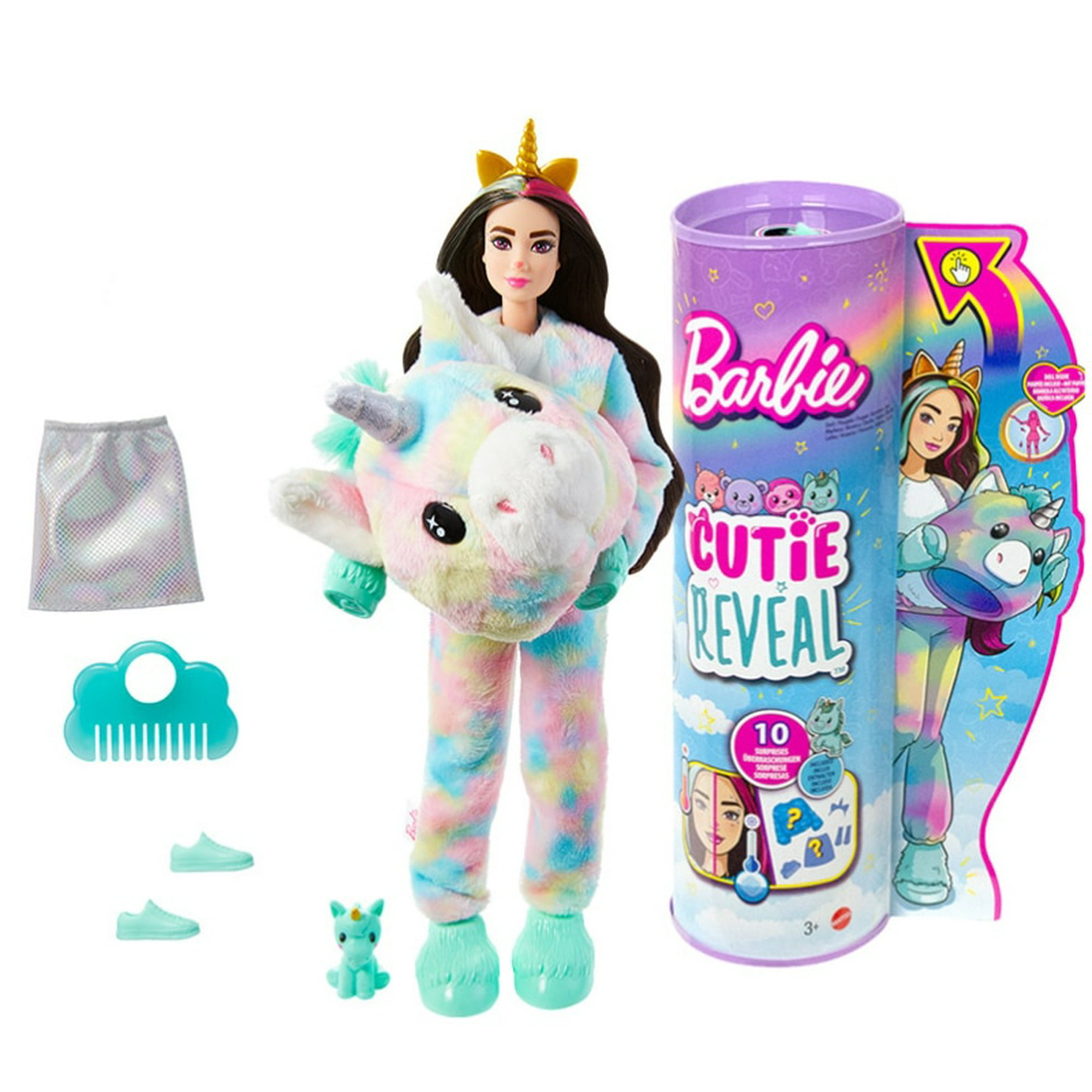 Muñeca y accesorios Barbie Reveal Llama Fantasy Series