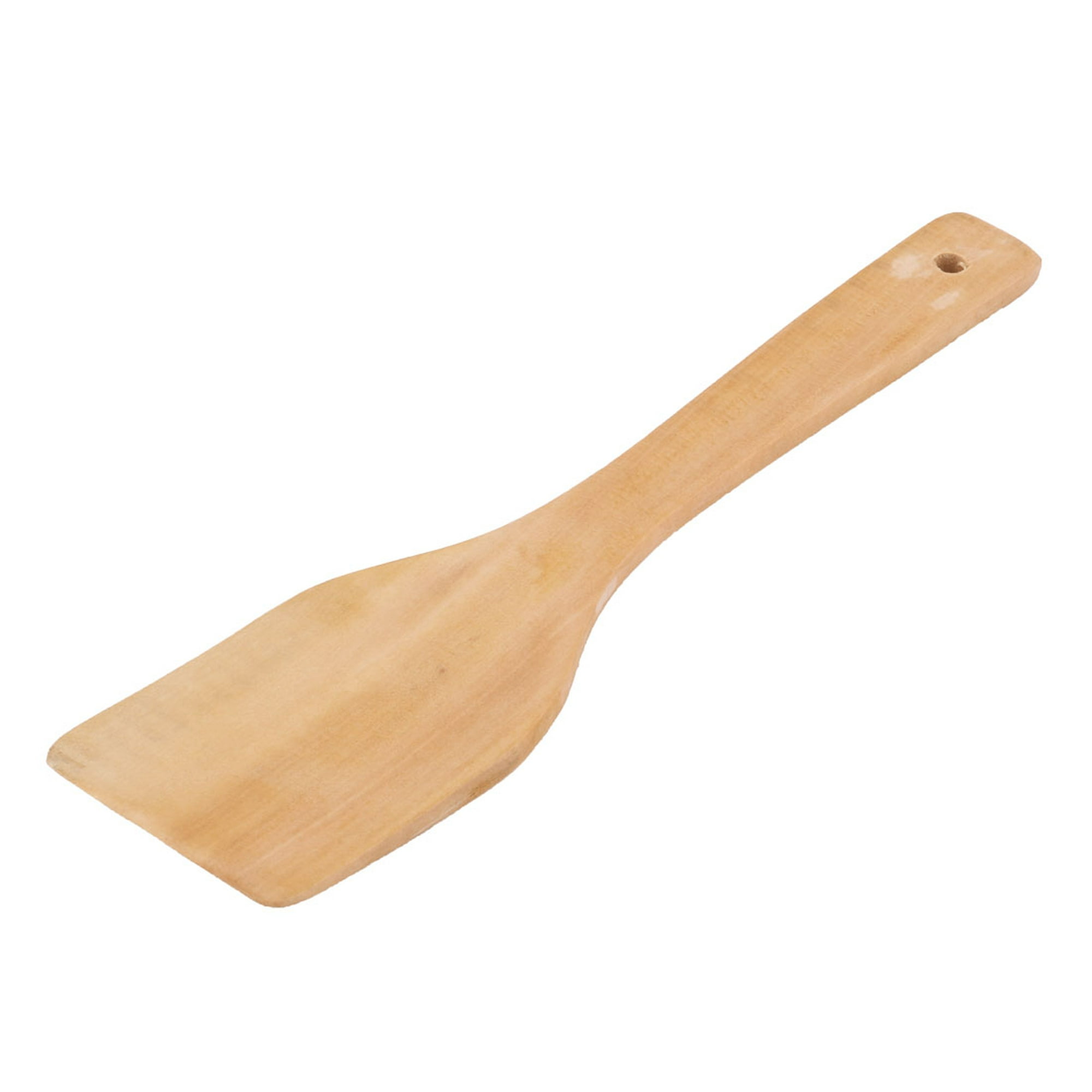 uxcell Cocina de madera para el hogar, cocina plana, espátula, cuchara de  arroz, cucharón de paleta