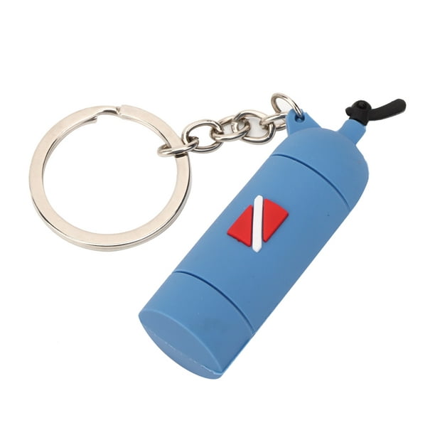 Key Chain Rings, Cute Keychain Convenient to Use Unique Air Cylinder Shape  Cute and Attractive Diving Theme Key for Keychain for Hangpivotal  Accessories(Blue) : : Bags, Wallets and Luggage