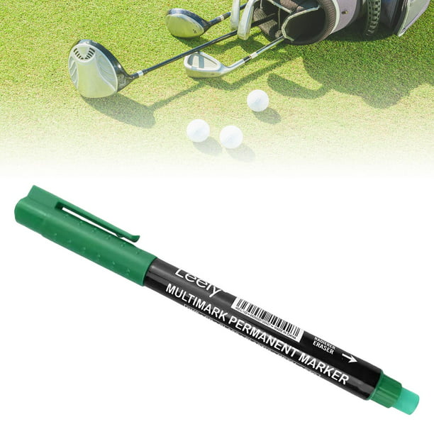 Rotulador de Golf, bolígrafo de punta fina, herramienta de marcas de  alineación, rotuladores de pintura de secado rápido a prueba de agua,  bolígrafos 4 piezas shamjiam marcador fino