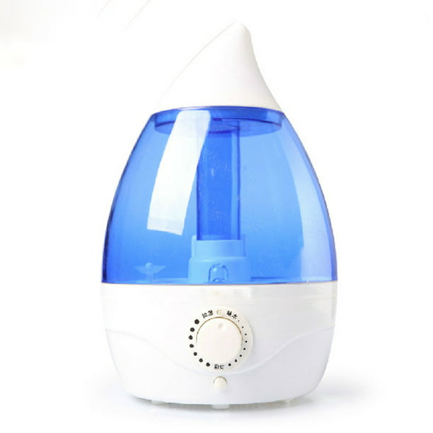 Humidificador de niebla fría - Humidificador súper silencioso para oficina  de bebé, humidificador de aire ultrasónico de humedad toda la noche para