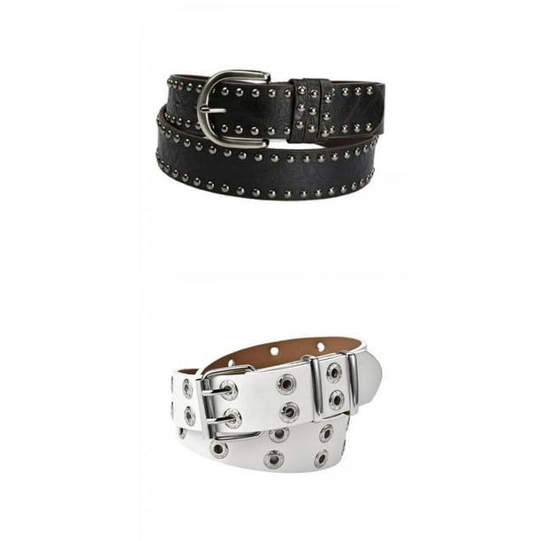 2 cinturones anchos de estilo vintage para mujer, hebilla para vestido, fiesta, Cosplay, negro Salvador cinturón de cintura | Bodega Aurrera en línea