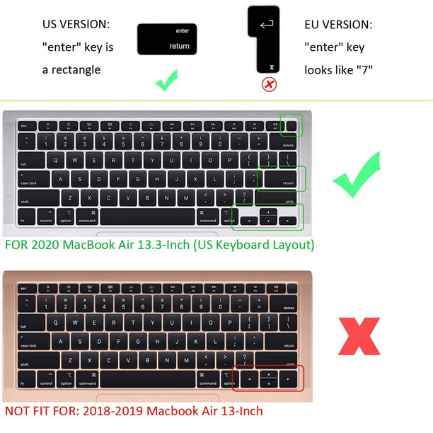 Protector Teclado Macbook Pro-Rojo - Factorytech