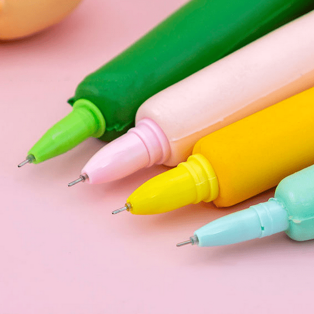Bolígrafo de dibujos animados - Bolígrafo de gel Útiles escolares para niñas  y niños MFZFUKR CPB-US-CJZ1051-5