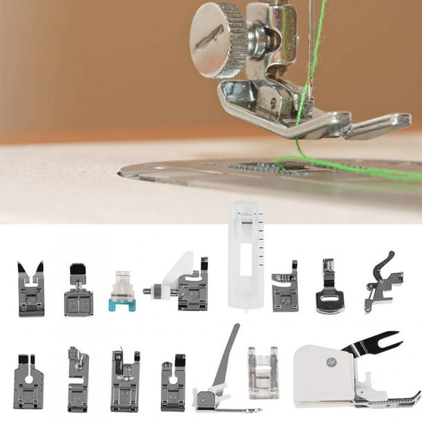 Kit de accesorios para máquina de coser resistente incluido para uso diario