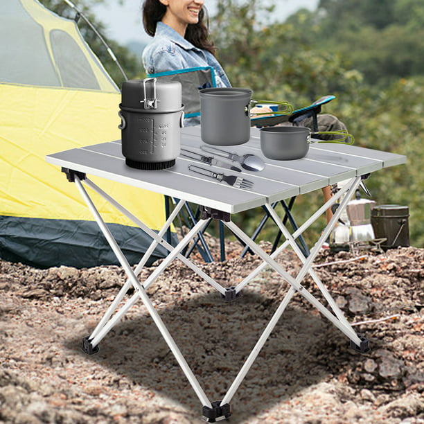 Mesa Cocina Plegable Organizador Para Camping