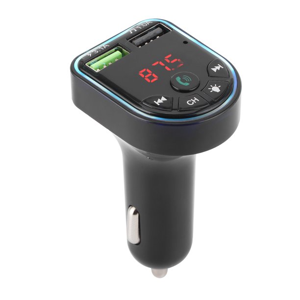 Comprar Reproductor Mp3 con luz ambiental para coche, Bluetooth