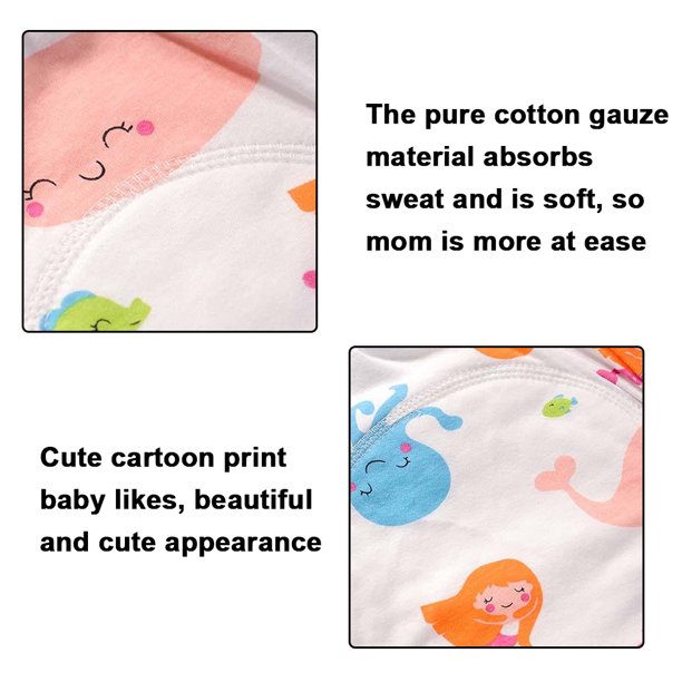 Unisex Cotton Reusable Potty Training Underwear Breathable Toddler